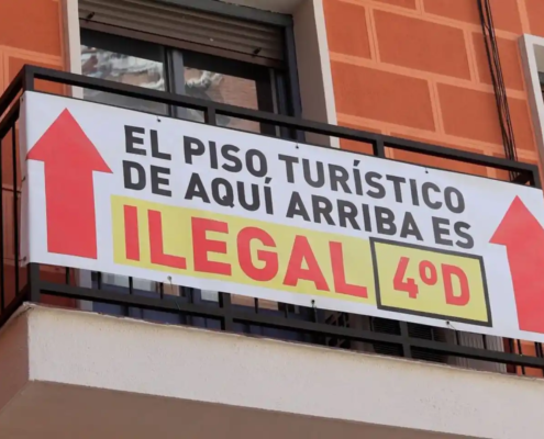 Pisos turísticos vs derechos de vecinos